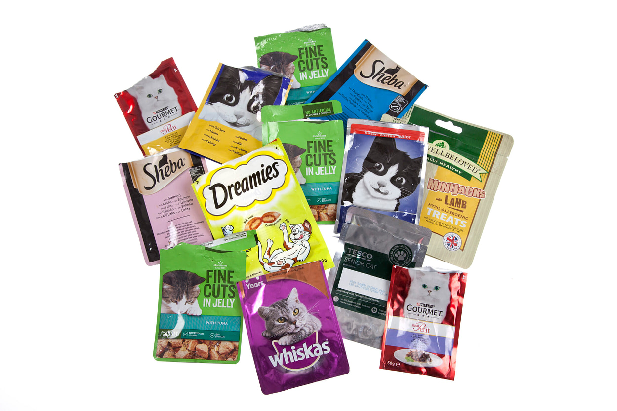 Cat food clearance pouches recyclable